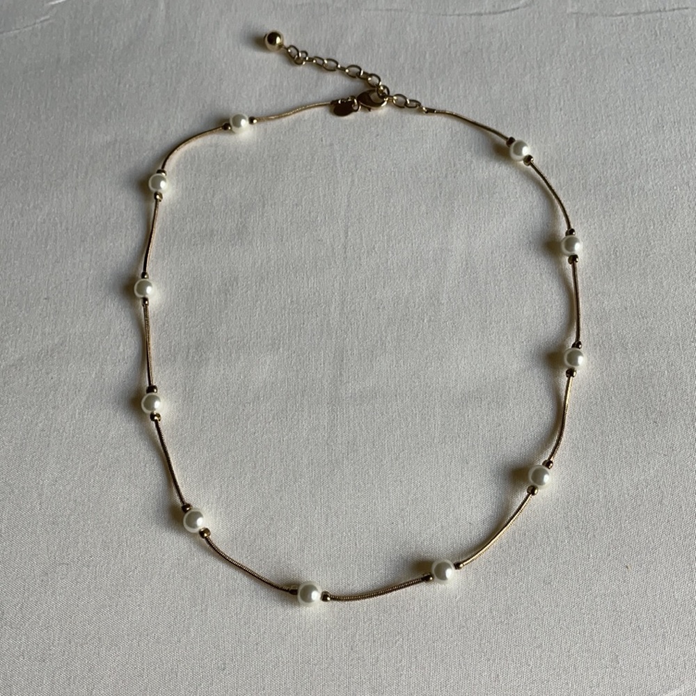 Pearl Satellite Necklace